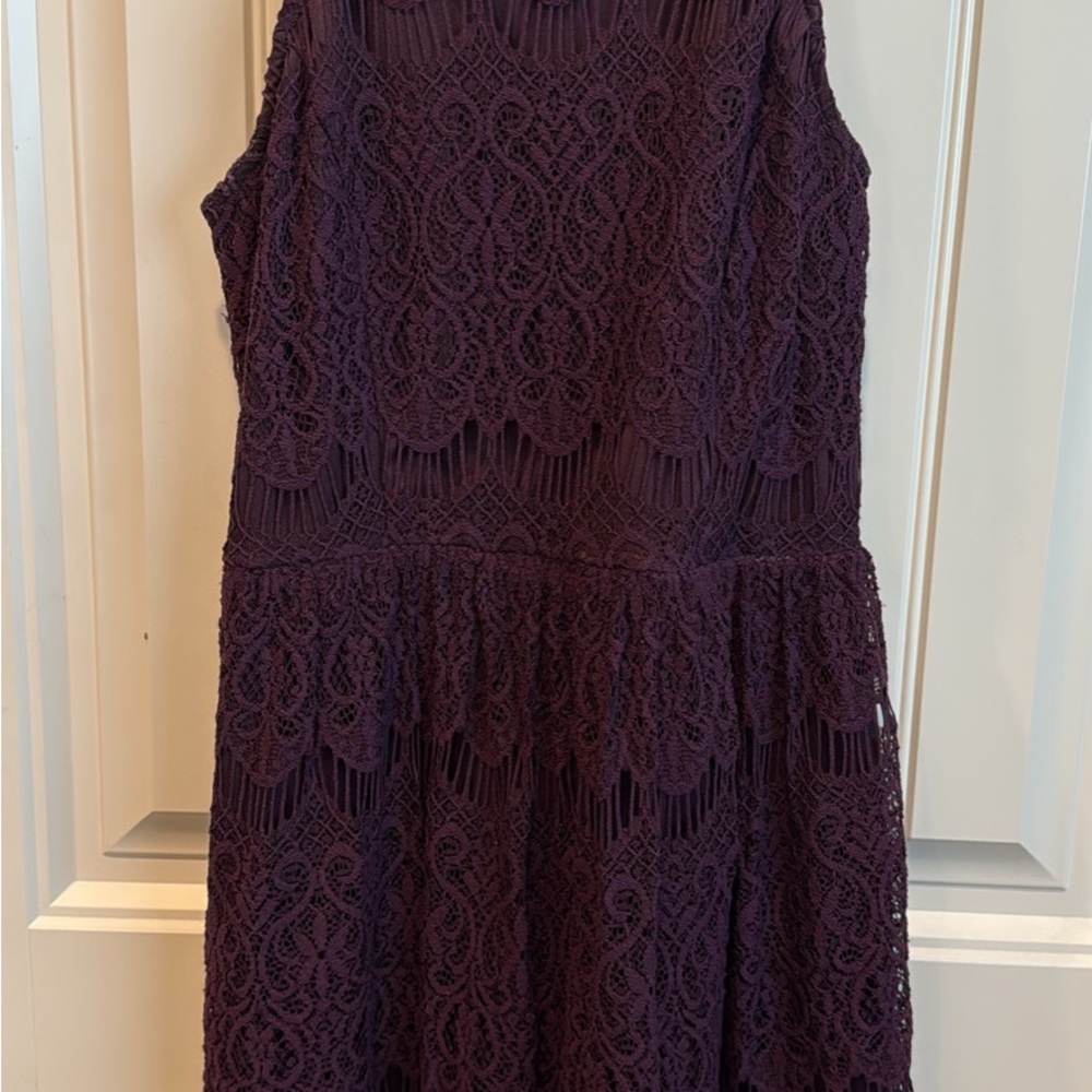 Altar'd State Purple Mini Dress